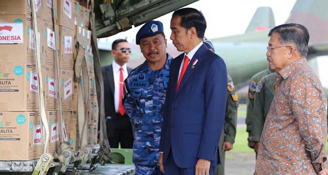 Indonesia Kirim Bantuan untruk Rohingya 1