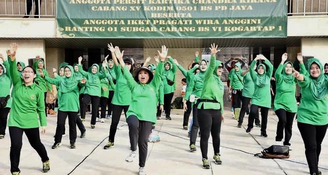 Kebahagiaan Ketua Persit 2