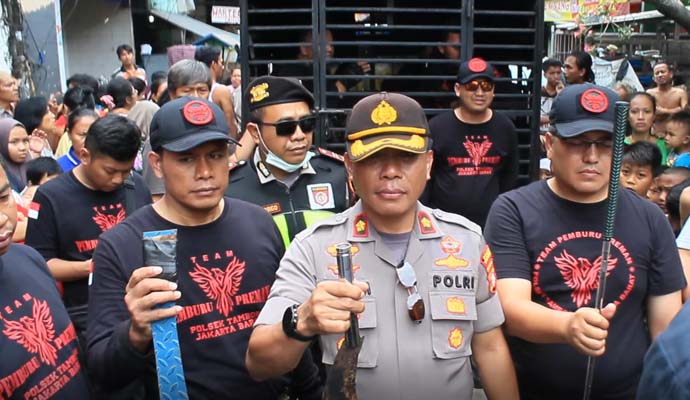 Polsek Tambora Tangkap 1