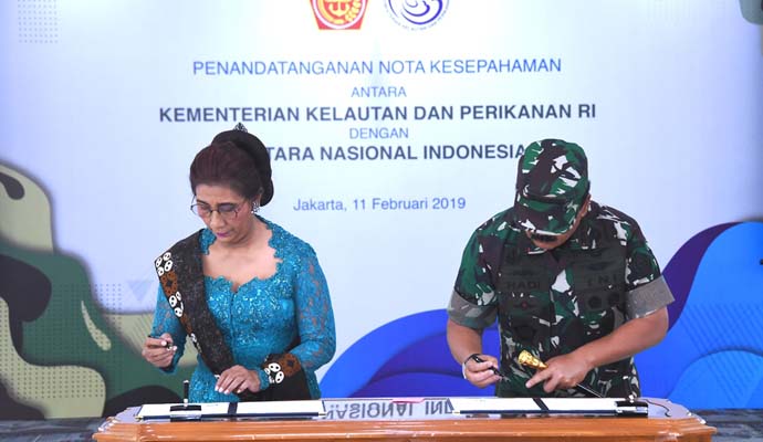 Sinergi TNI-KKP Amankan 1