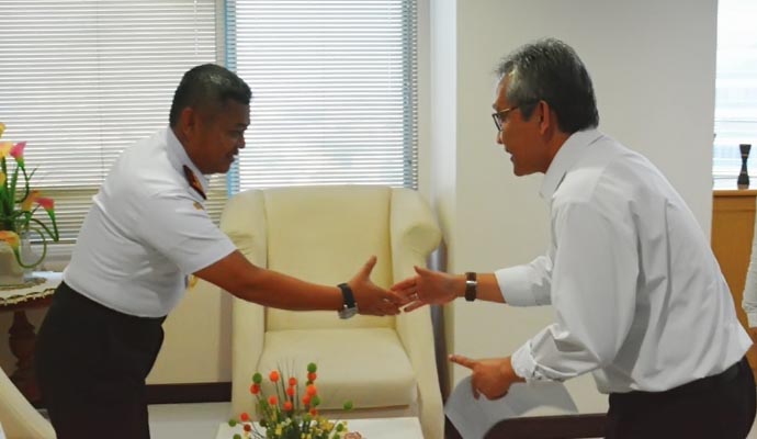 Kepala Bakamla RI Courtessy 1