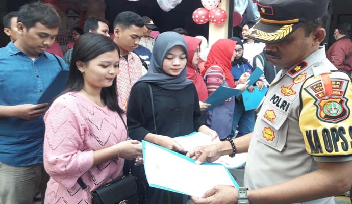 Polsek Cengkareng Gratiskan 1