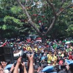 Ribuan Mahasiswa Demo 1