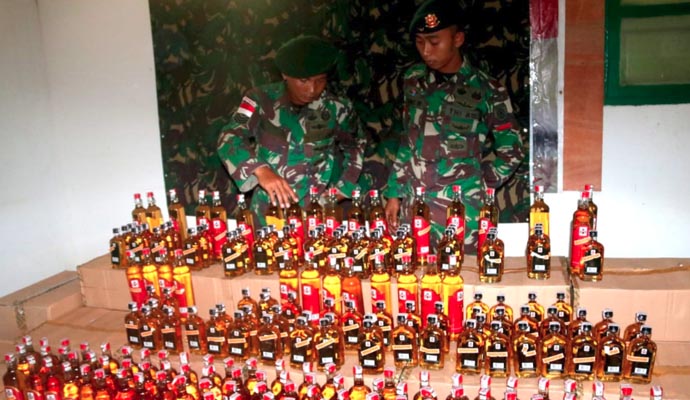 Satgas Yonif MR 411 Kostrad Amankan 1