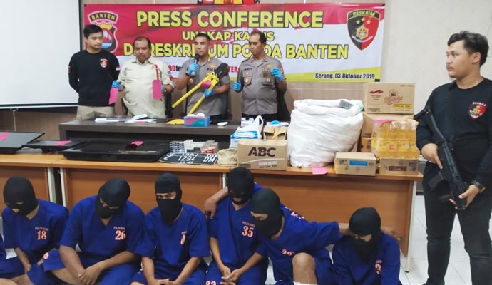 7 Pelaku Perampokan Toko dan Kios 1