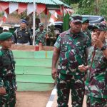 Cenderawasih Kunjungi Satgas 1