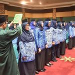 Bupati Bogor Lantik 577 CPNS 1