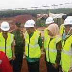 Bupati Subang Tinjau Progres Bendungan Sadawarna