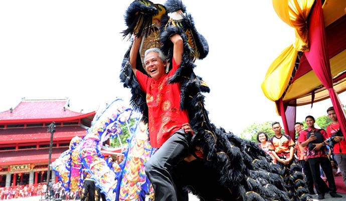 Menjadi Barongsai Gubernur 1