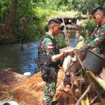 Satgas Yonif 755 Kostrad Dukung 1