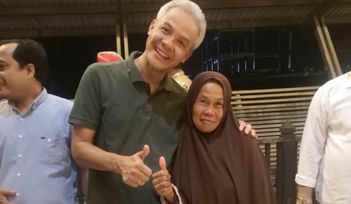 Ganjar Ke Palu Temukan Perantau 1