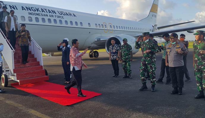 Kedatangan Menko Polhukam 1