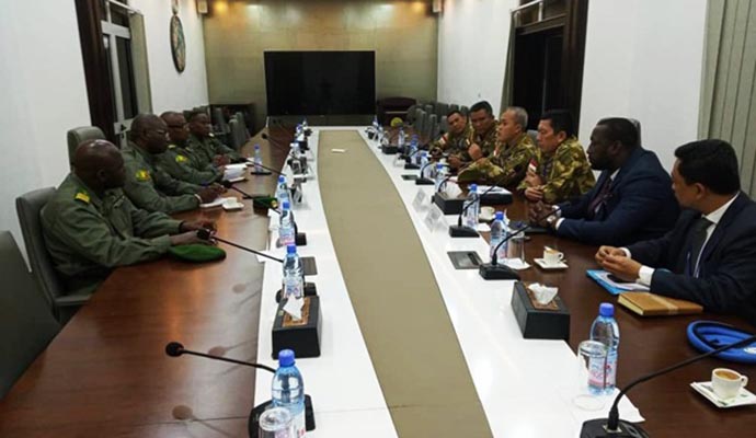 Tingkatkan Diplomasi Militer Kasum 1