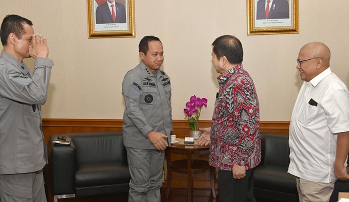 Bakamla Courtessy Call Kepada Menteri PPN 1