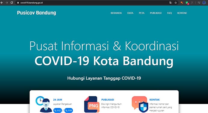 Informasi Resmi Penanggulangan Corona 1