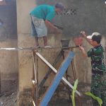 Kompak TNI-Rakyat Di Lokasi 1