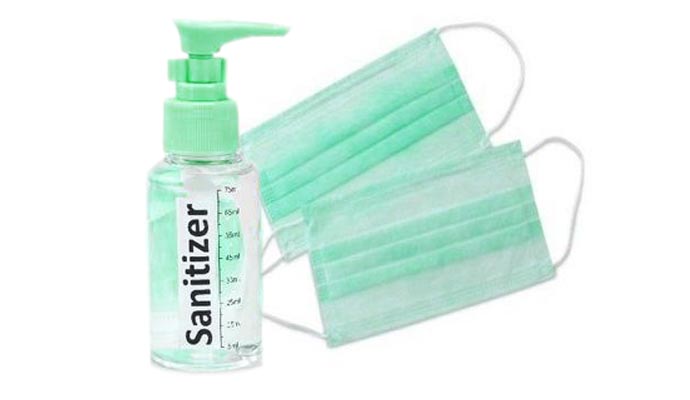 Masker dan Hand Sanitizer