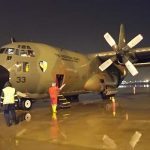 Pesawat Hercules C-130 Bawa Alat Kesehatan 1