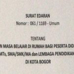 Surat Edaran Pemkot