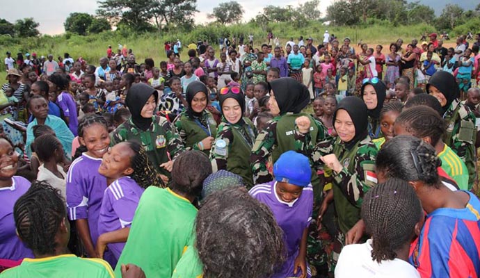 Wanita Peacekeepers Satgas TNI 1