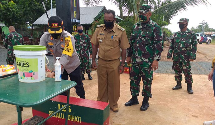 Kunjungan Balasan Kapolres Merauke 1