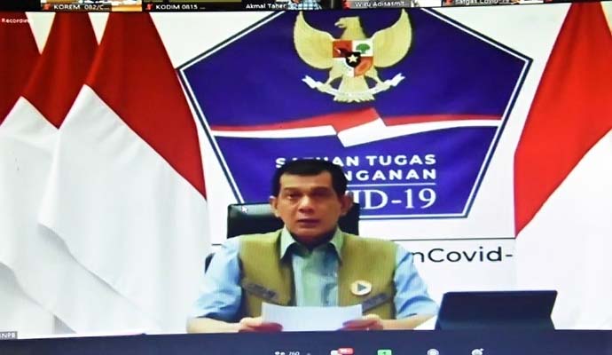 Kepala BNPB dan Danrem 082CPYJ 1