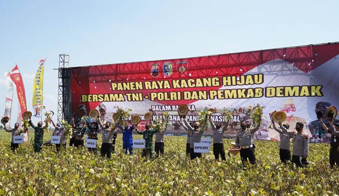 Polda Jateng Panen Raya 1