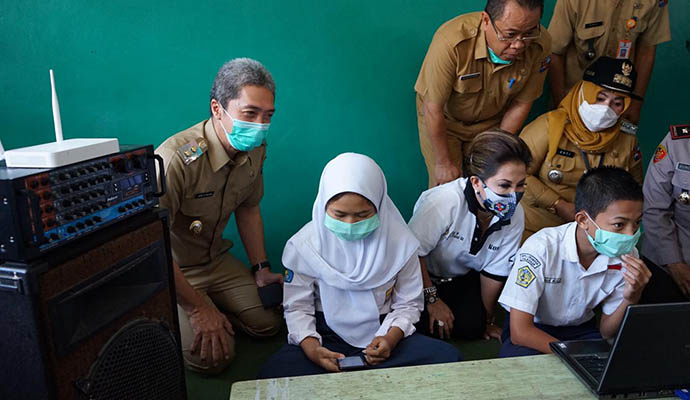 Wakil Wali Kota Bogor Tinjau PJJ 1