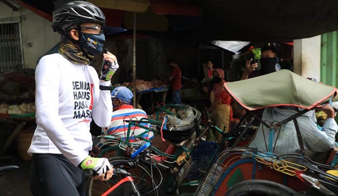 Gubernur Jateng Susuri Kota Semarang 1
