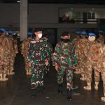 185 Prajurit TNI Kontingen 1