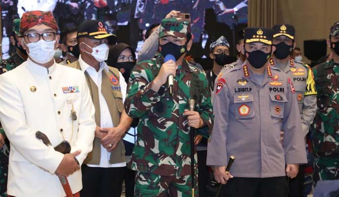 Panglima TNI Tinjau Serbuan 1