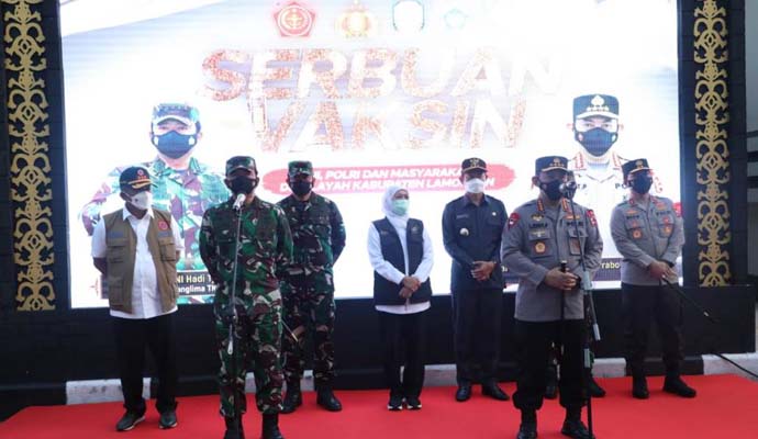 Serbuan Vaksinasi di Lamongan 2