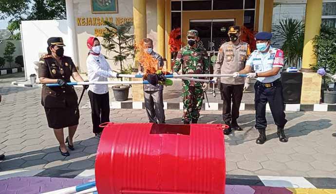 Barang Rampasan Hasil Praktik 1