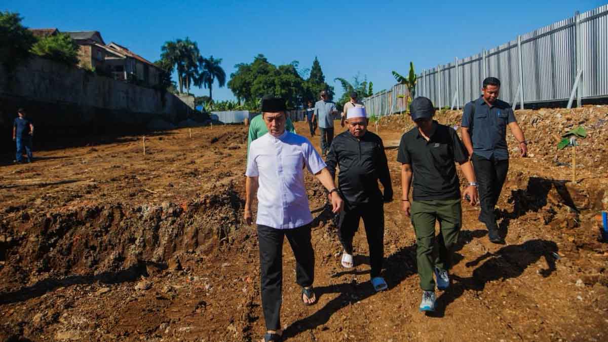 Dedie Rachim Tinjau Progres 1