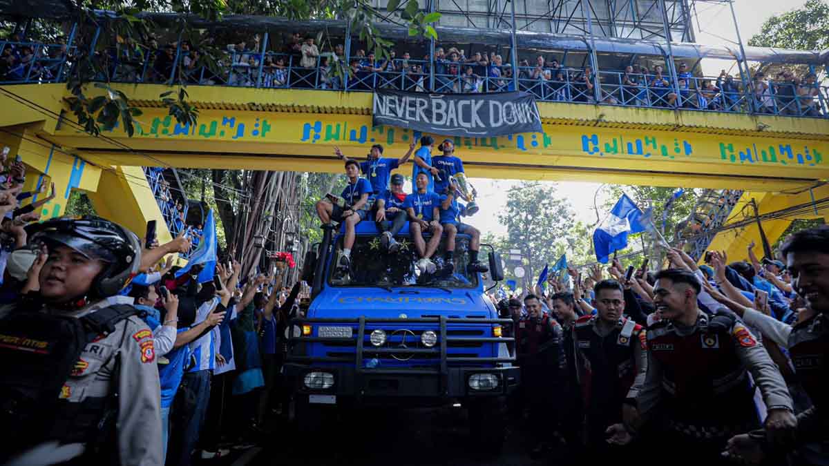 Lautan Biru di Jalan 0
